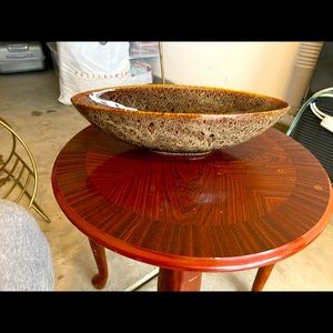 Kirklands Glass Bowl